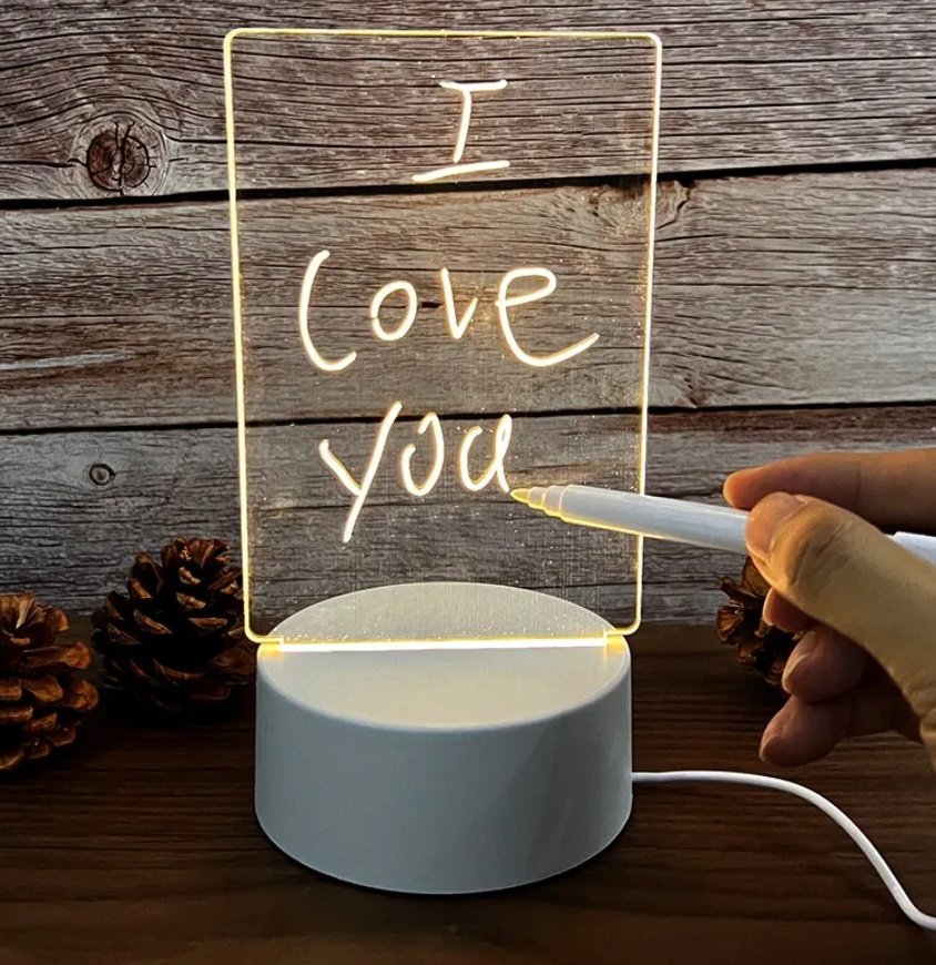 Note Board Creative Led Night Light